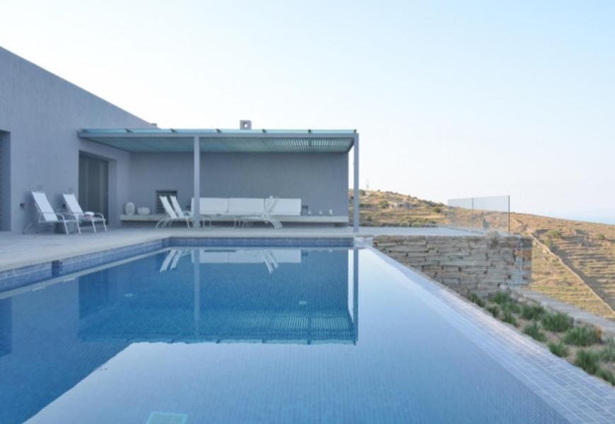 Property building, Pool view