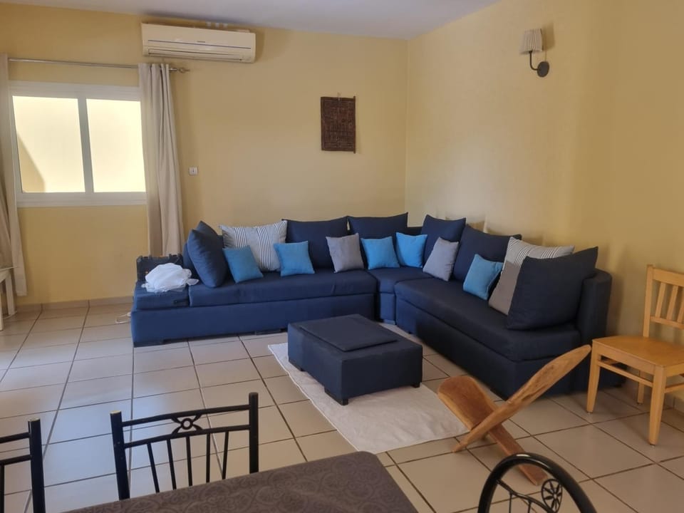 Living room, air conditioner