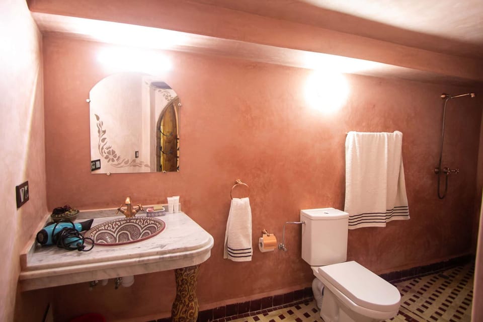 Shower, Toilet, Bathroom, hair dryier