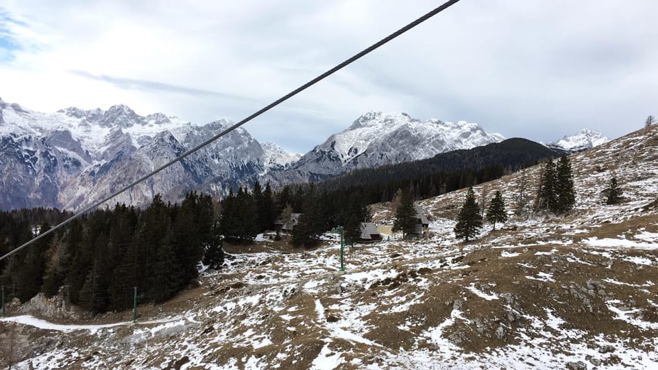 Natural landscape, Winter, Hiking, Mountain view