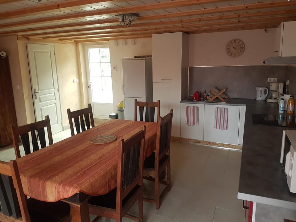 Kitchen or kitchenette, Dining area
