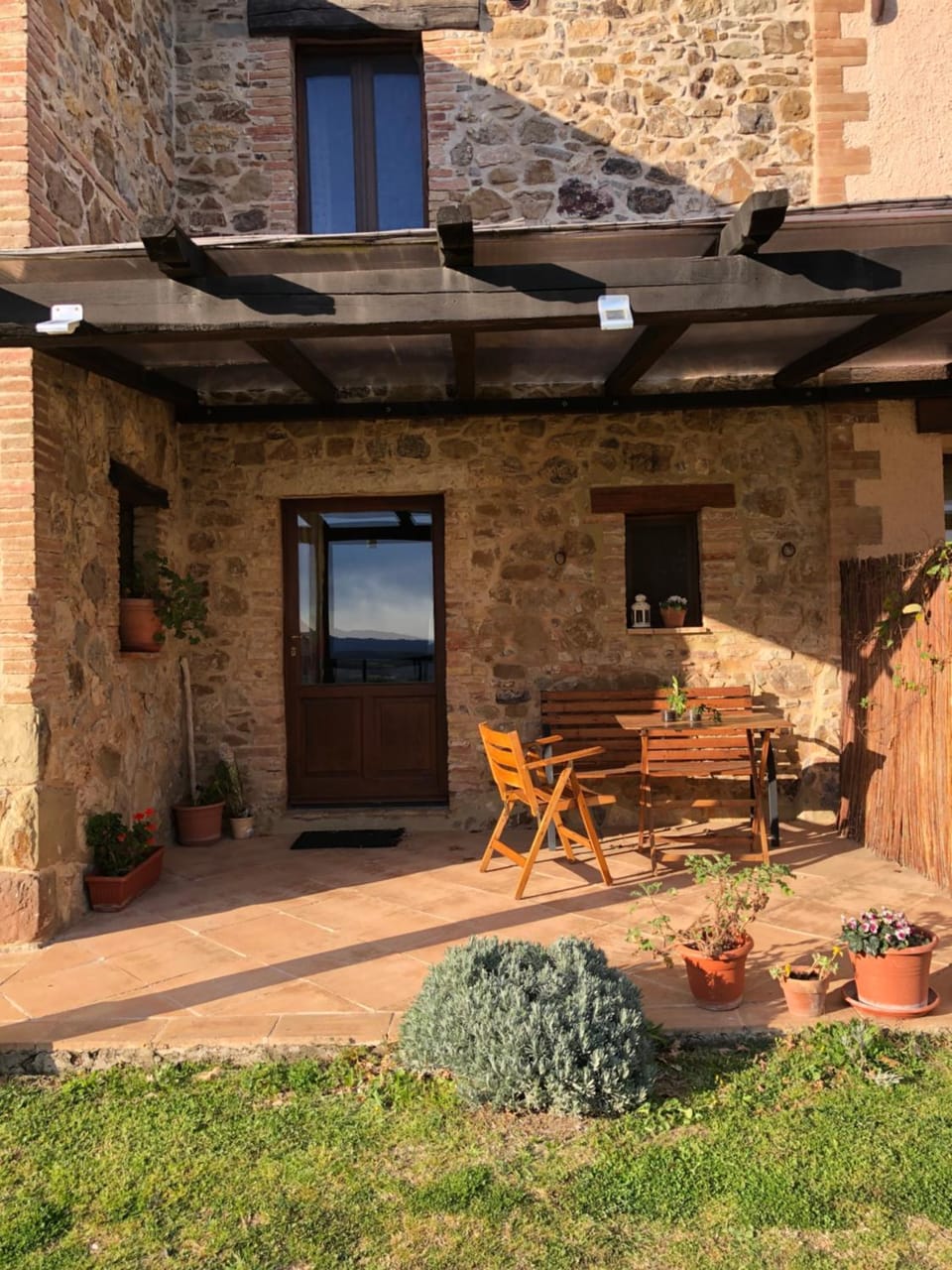 Patio, Garden view