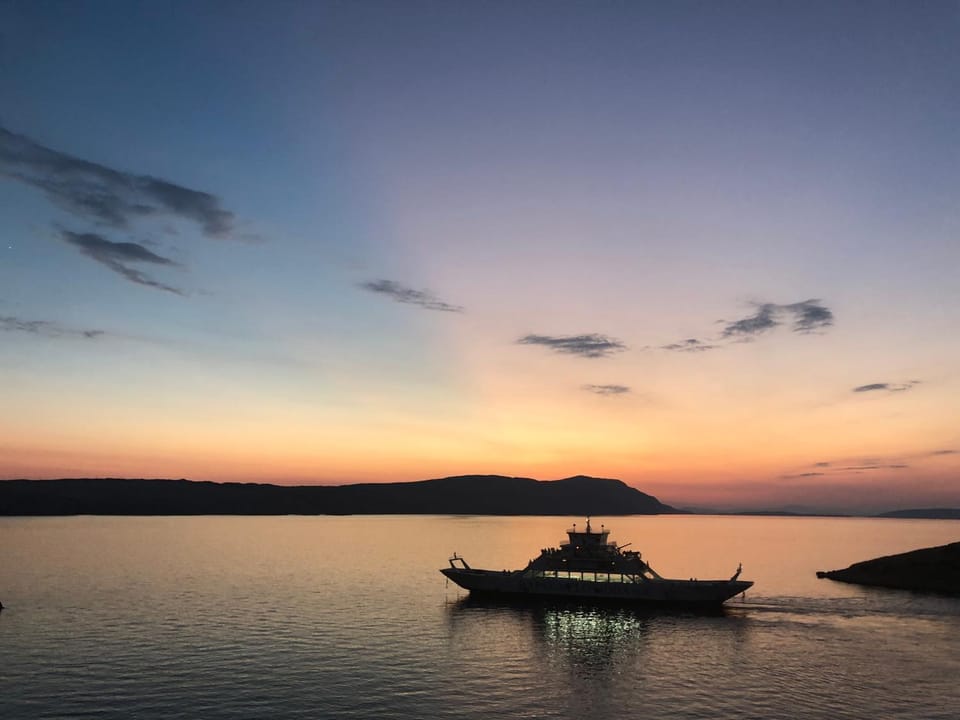 Sea view, Sunset