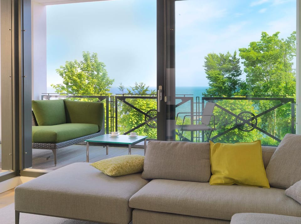 Balcony/Terrace, Living room, Sea view