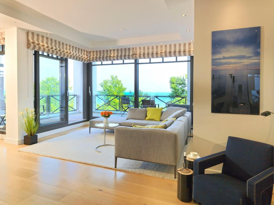 Balcony/Terrace, Living room, Sea view