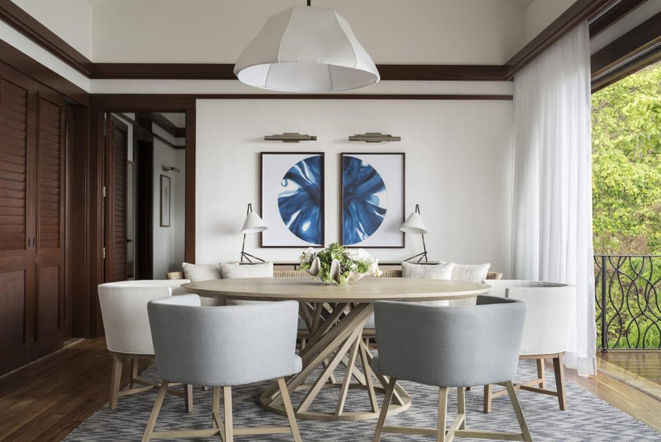 Decorative detail, Dining area