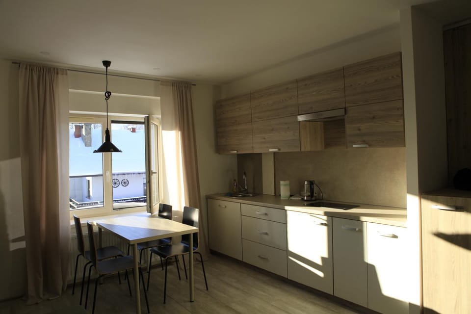 Kitchen or kitchenette, Dining area