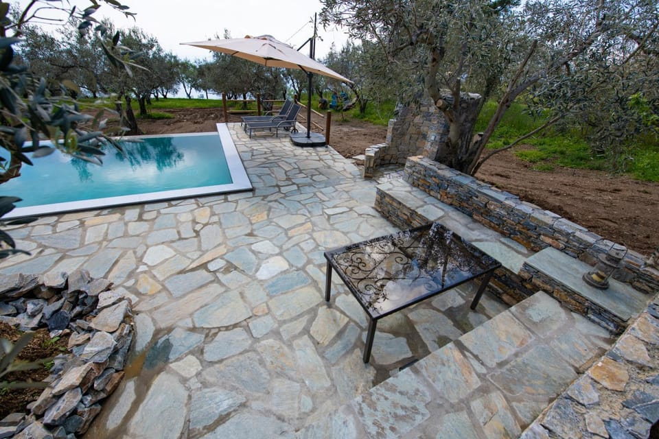View (from property/room), Seating area, Swimming pool