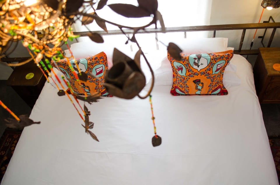 Bed, Decorative detail, Bedroom