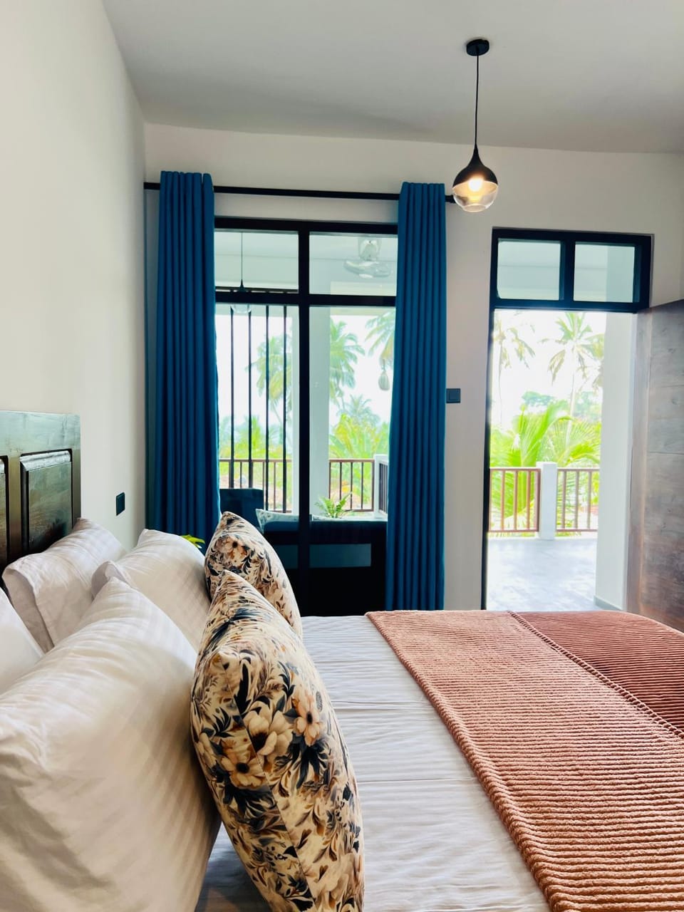 Bed, View (from property/room), Bedroom, Sea view