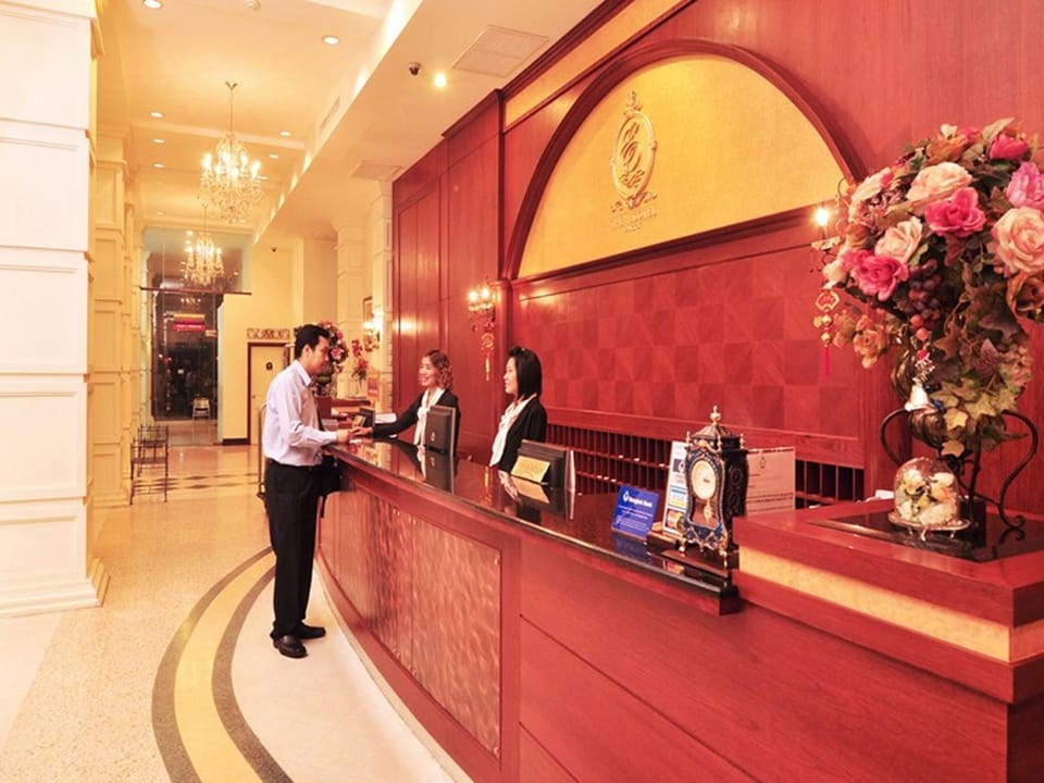 Staff, People, Lobby or reception