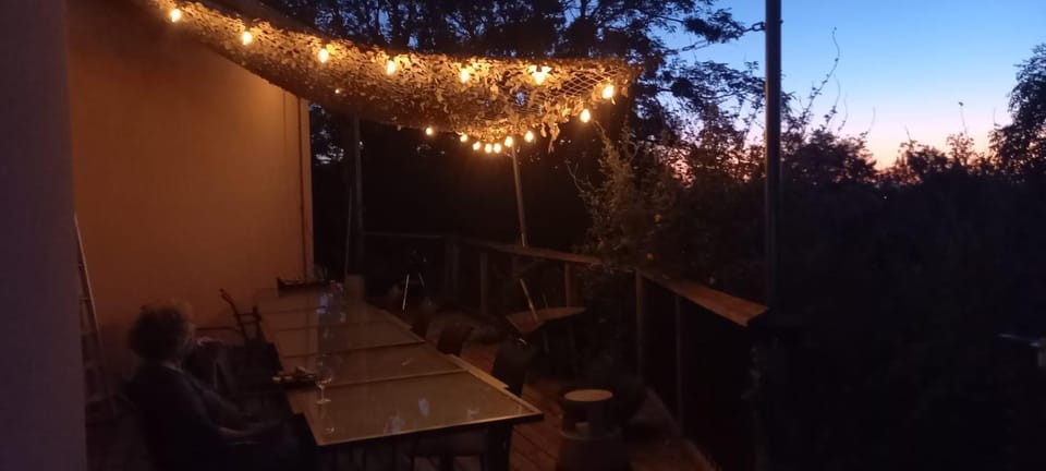 Patio, Night