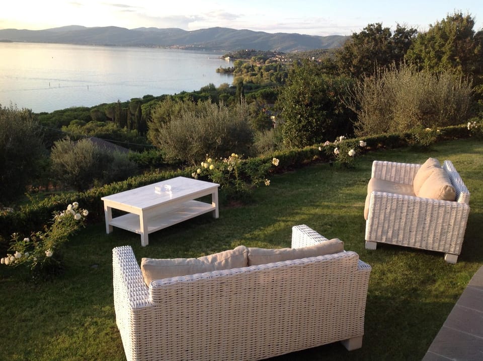 Garden, Lake view