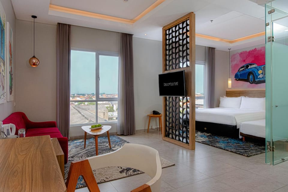 Seating area, Bedroom