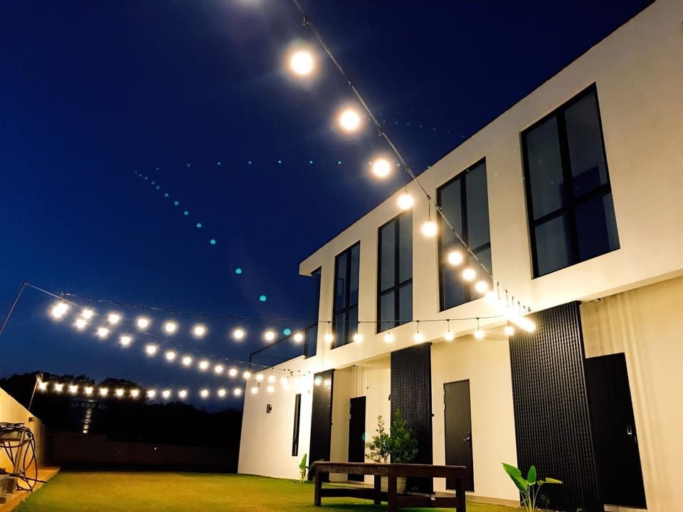 Property building, Patio, Off site, Garden view