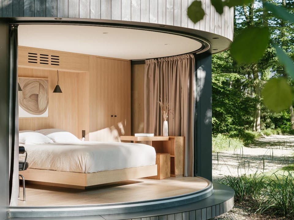 Bed, Garden, Photo of the whole room, Garden view