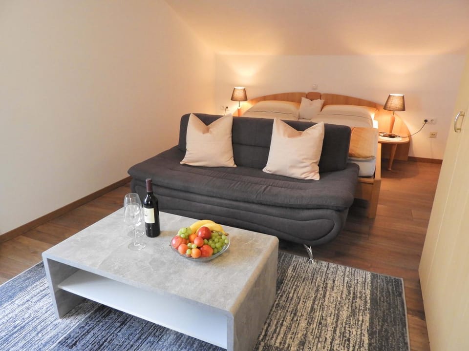 Living room, Bedroom