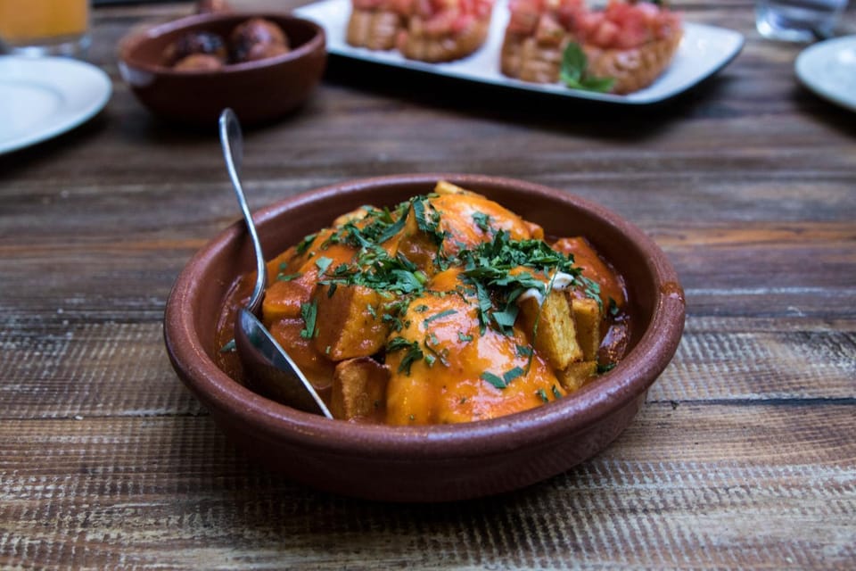 Food close-up, On site