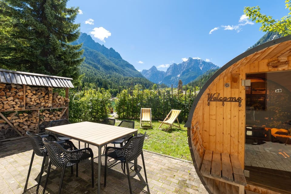Sauna, View (from property/room), Lake view, Mountain view