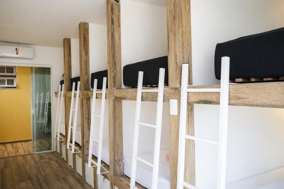 Bed, bunk bed, air conditioner