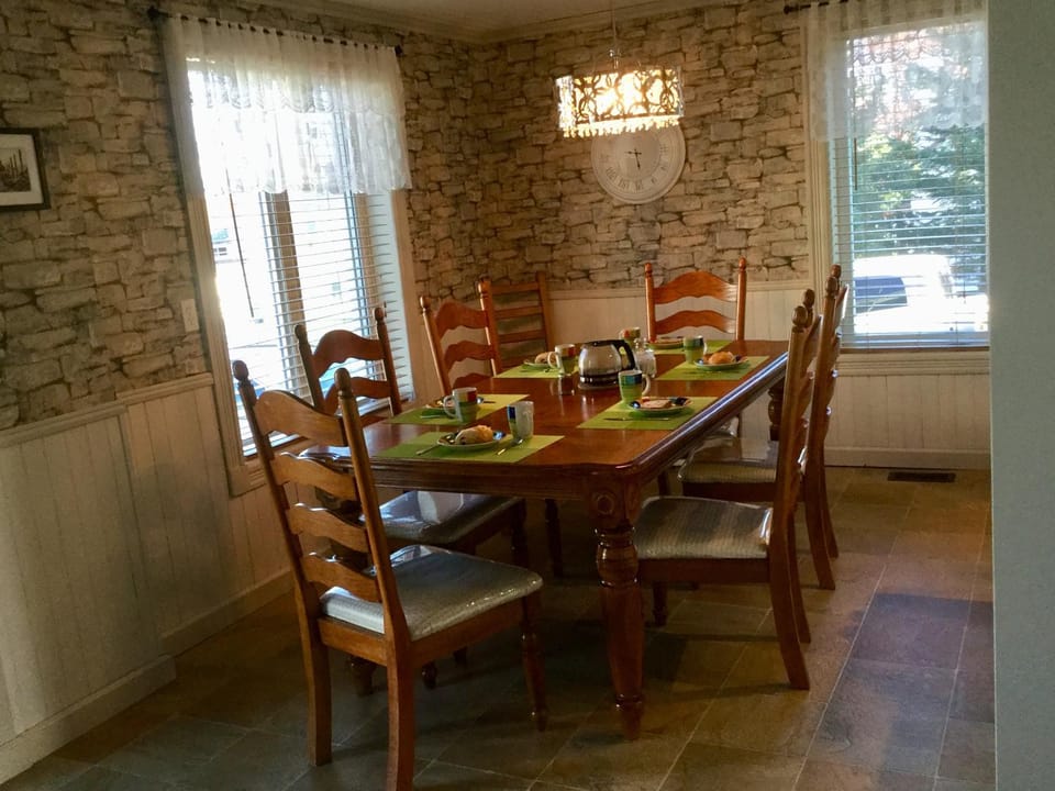 Dining area