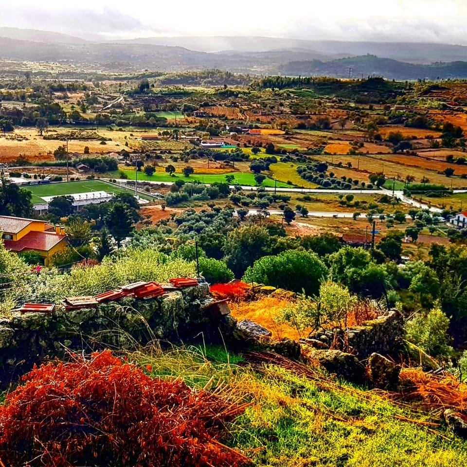 Natural landscape, Bird's eye view, Mountain view