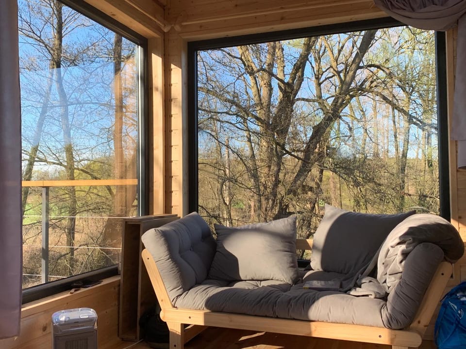 Spring, Day, Natural landscape, Garden, View (from property/room), Living room, Other, Other, Other, Seating area, Garden view