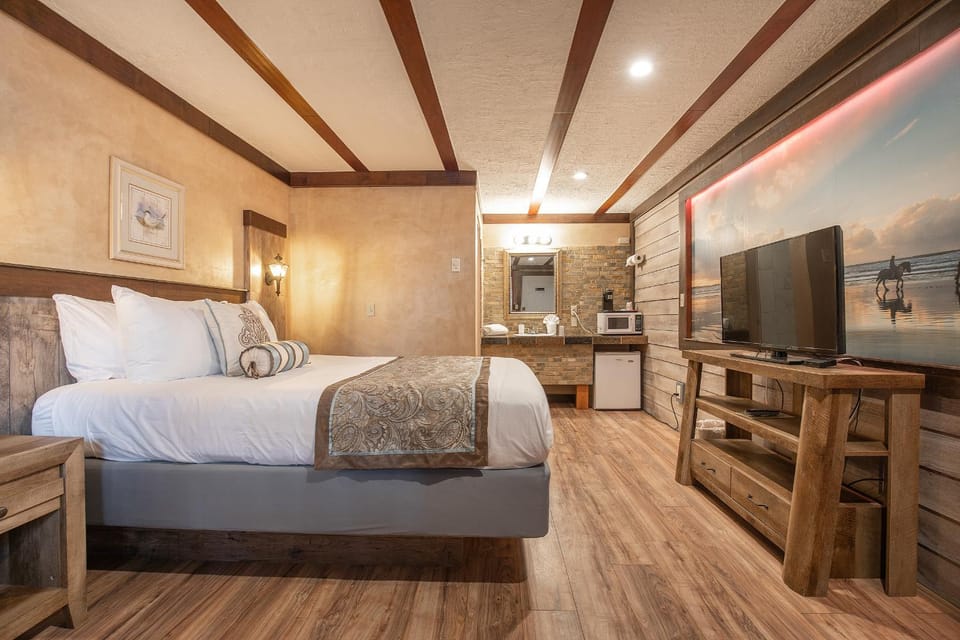 Bed, TV and multimedia, Living room, Photo of the whole room, minibar