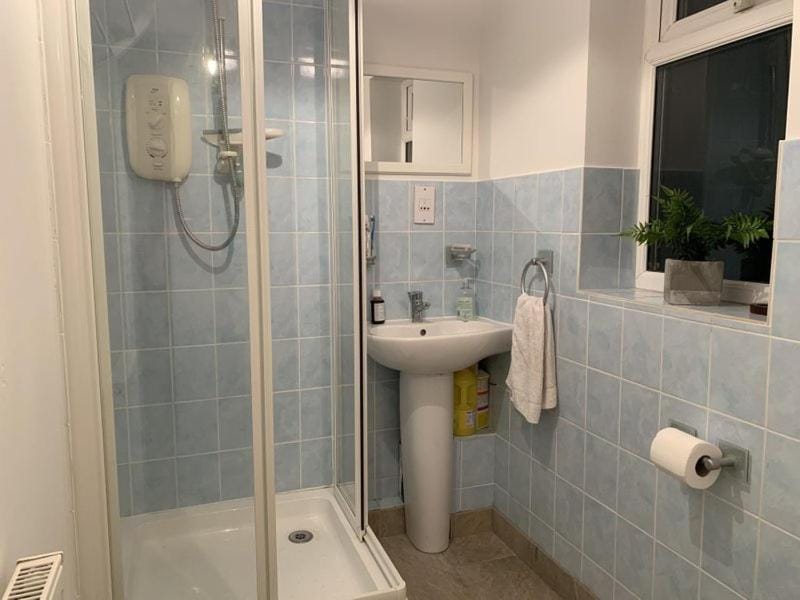 Shower, Toilet, Patio, BBQ facilities, Garden, Bathroom, TV and multimedia, Living room, Dining area