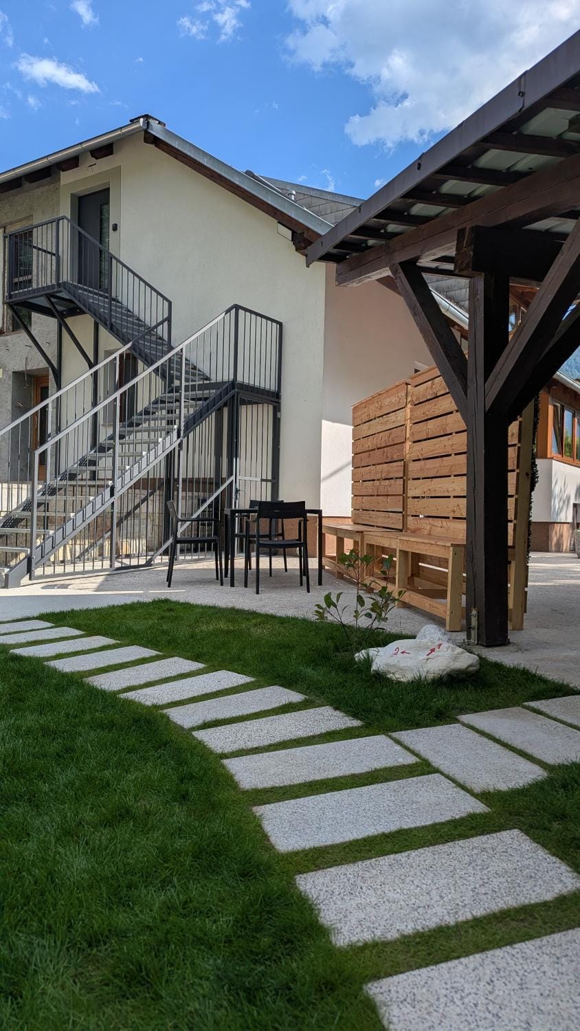 Property building, Garden