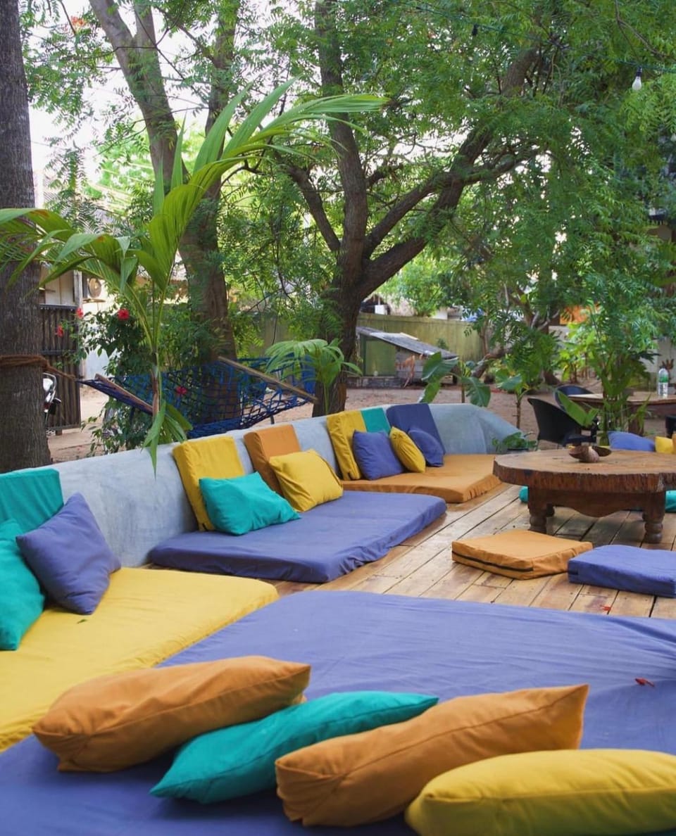 Garden, Seating area