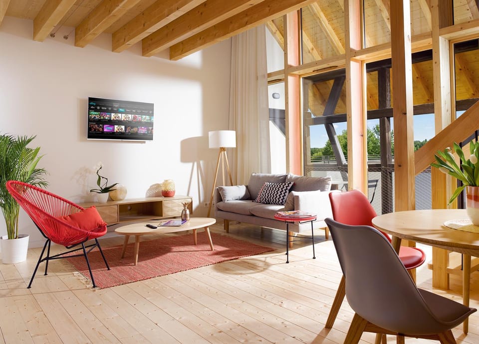 Living room, Dining area