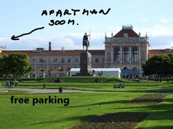 Zagreb center free parking Apartment in City of Zagreb