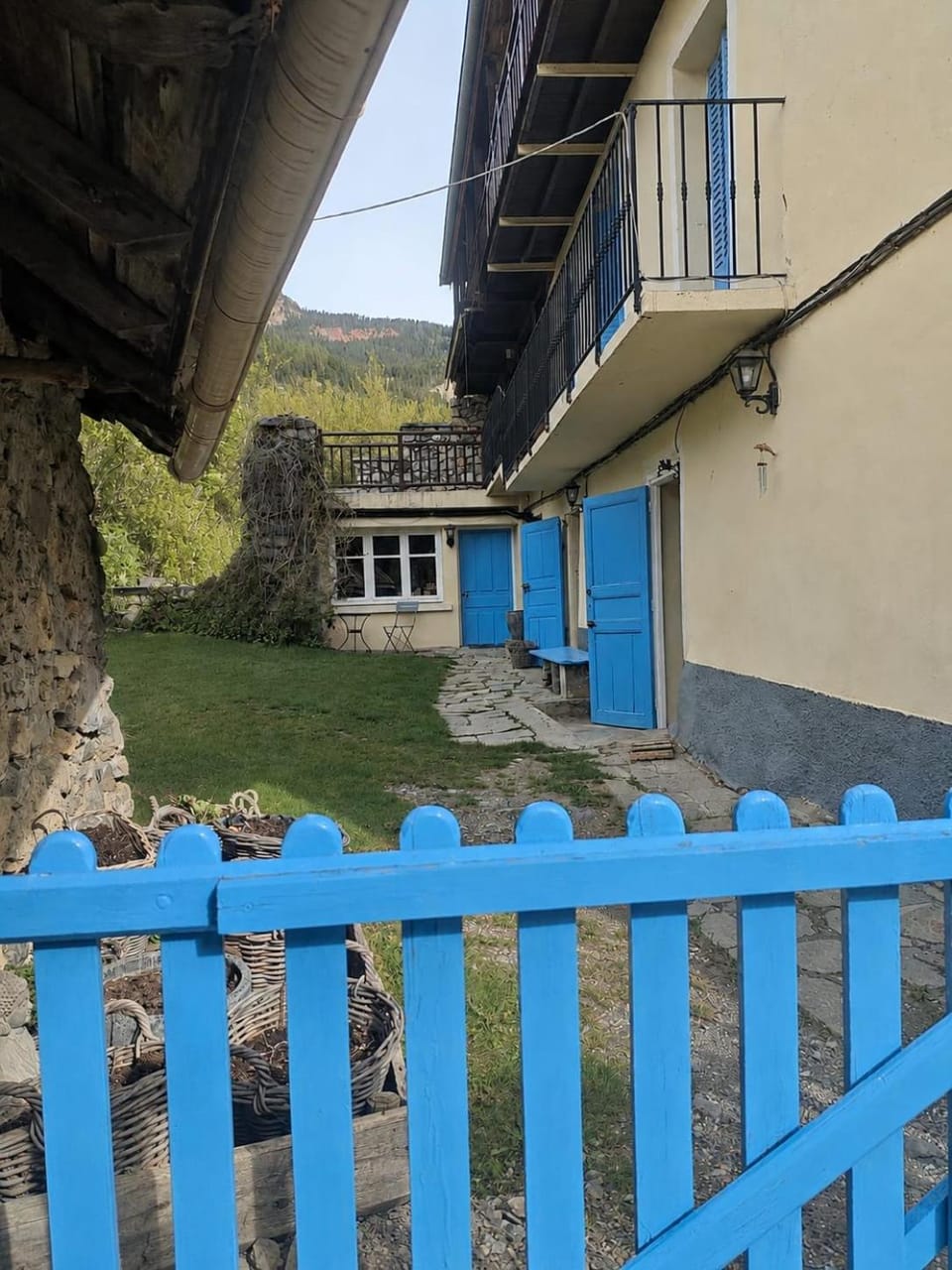 Property building, Garden view
