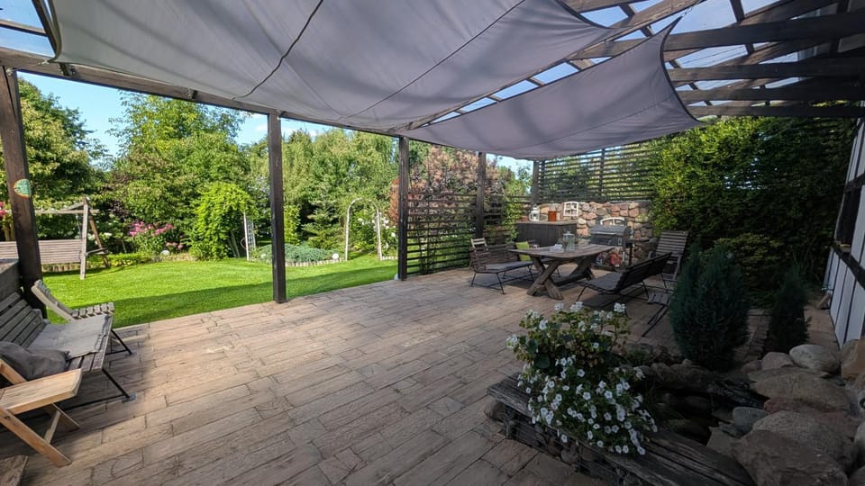 Patio, Spring, Day, Garden, View (from property/room), Garden view