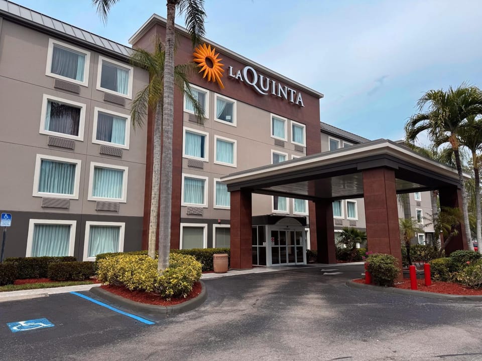 Facade/entrance, Property logo or sign, Parking