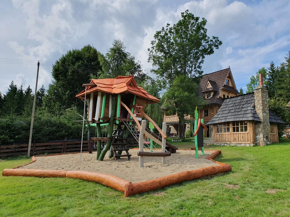 Natural landscape, Children play ground, Garden view