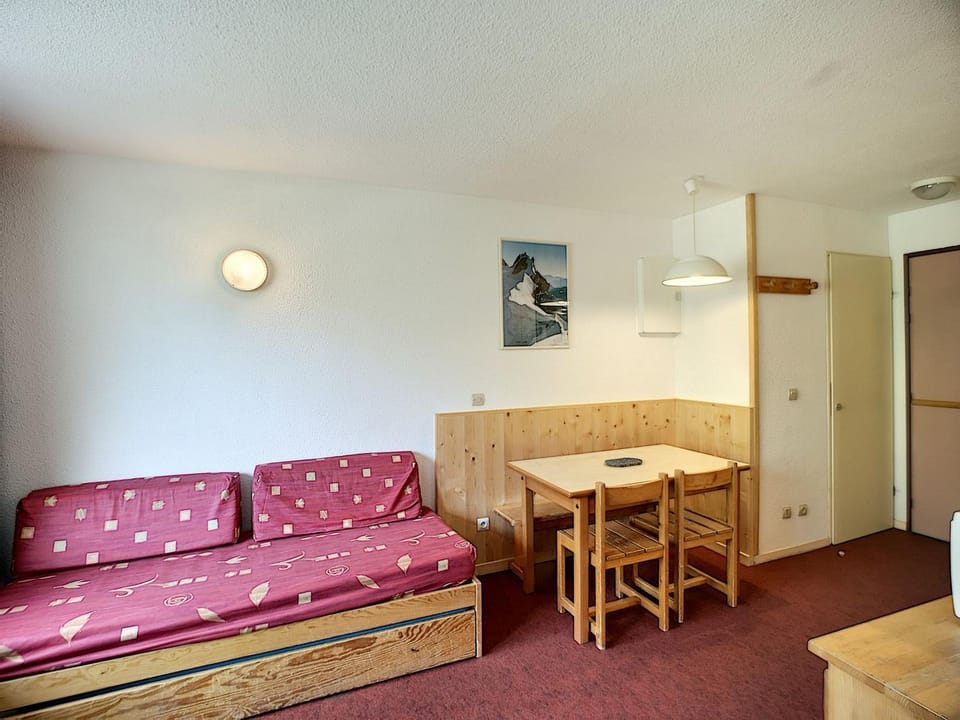 Appartement ski aux pieds, 4 pers, Wifi, animaux admis - FR-1-178-6 Apartment in Les Allues
