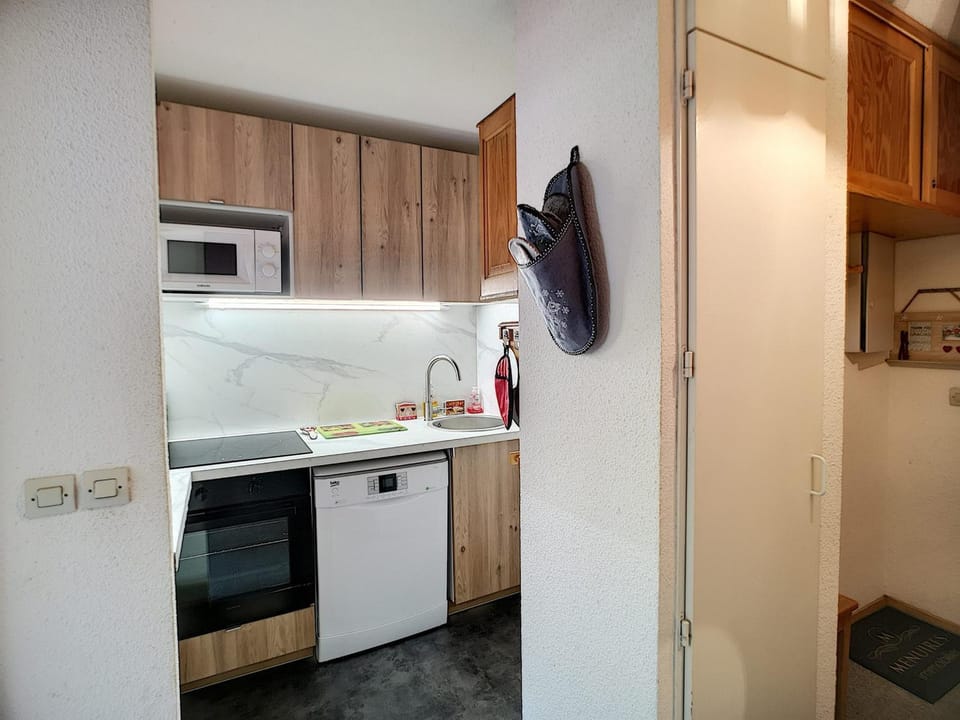 Les Menuires: Appartement 3 pièces, 6 pers, animaux admis - FR-1-178-32 Apartment in Les Allues