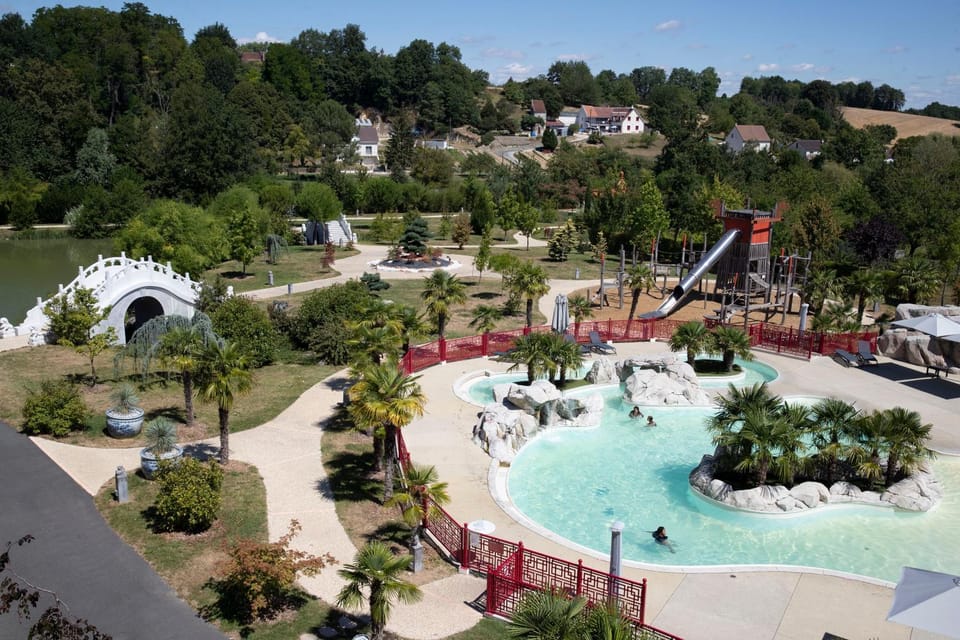 Natural landscape, Children play ground, Pool view, Swimming pool