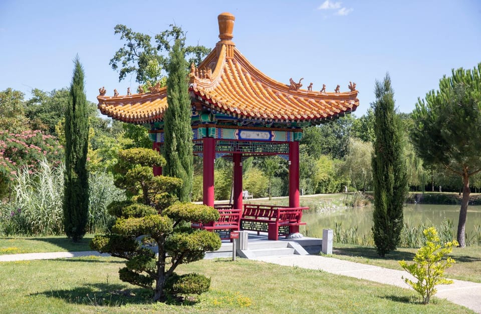 Natural landscape, Garden, Garden view