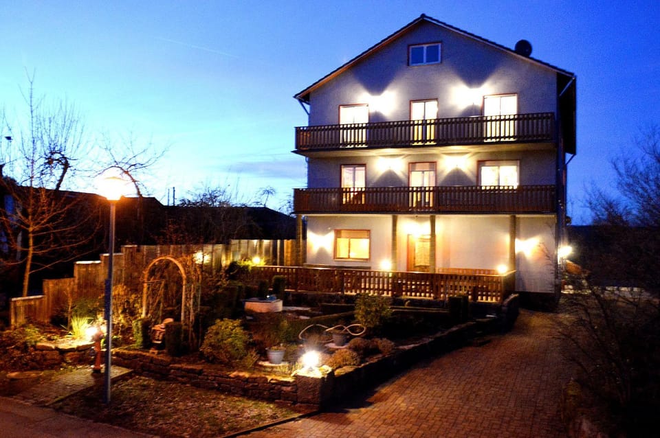 Property building, Sunset