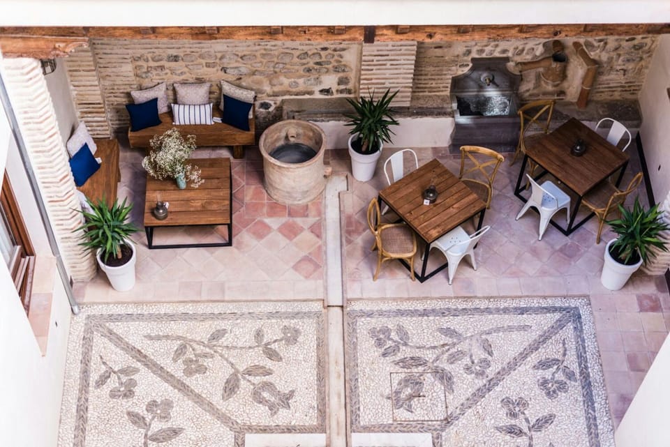 Patio, City view, Family