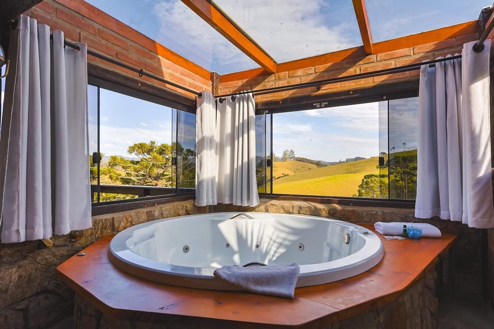 Natural landscape, Hot Tub, Mountain view