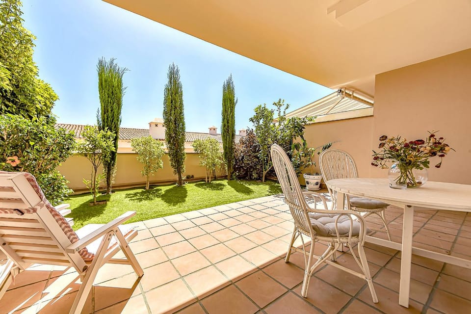 Patio, Balcony/Terrace, Garden view
