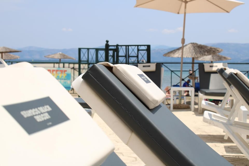 Beach, sunbed