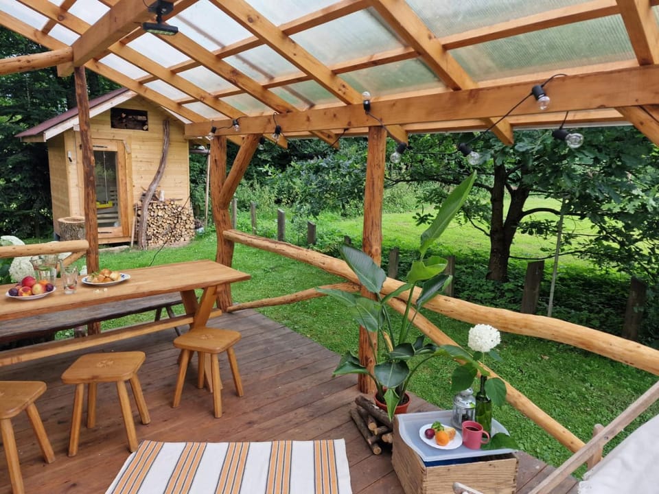 Sauna, Balcony/Terrace