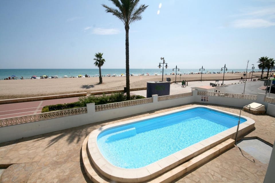 Facade/entrance, Pool view, Sea view, Street view, Swimming pool