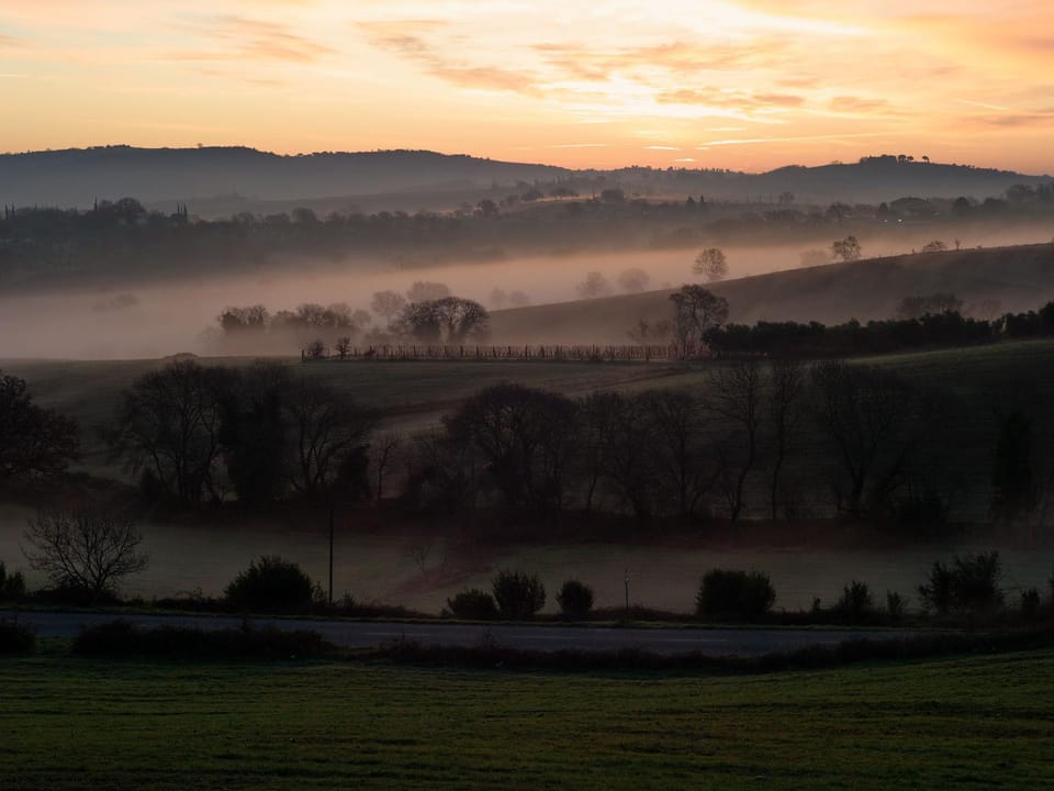 Natural landscape, Sunrise