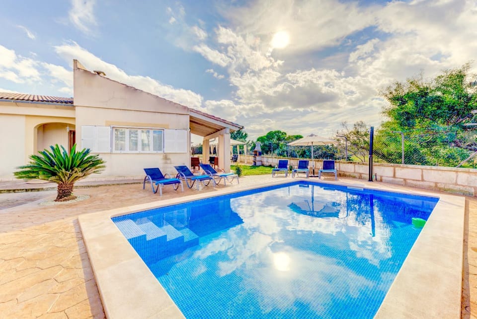 Pool view, Swimming pool, sunbed